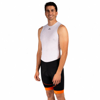 Ebony Men's Orange Evo Shorts