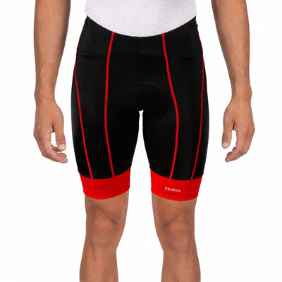 Ebony Men's Red Prisma Shorts