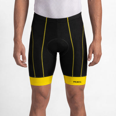 Ebony Men's Yellow Prisma Shorts