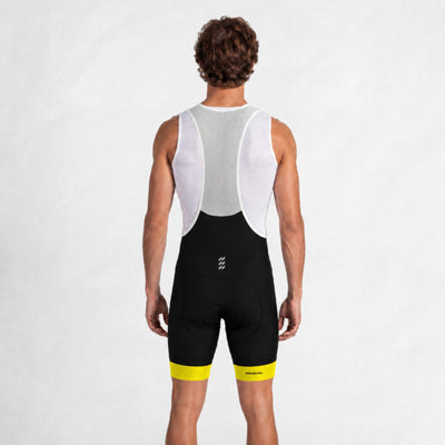 Ebony Slate Neon Yellow Men's Evo 2.0 Bib
