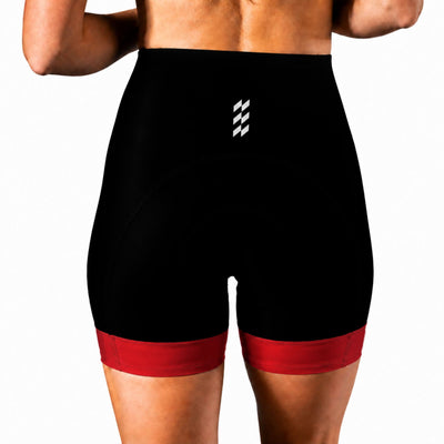 Ebony Slate Red Women's Prisma Short