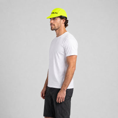 Go Ride a Bike Hi-Viz Yellow Cycling Cap