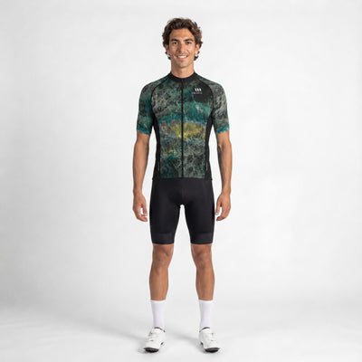 Green Wave Etheros AIE AERO Men's Jersey