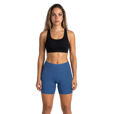 Blue Grey Mod Shorts