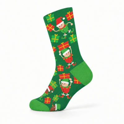 Holiday Elf Green Socks