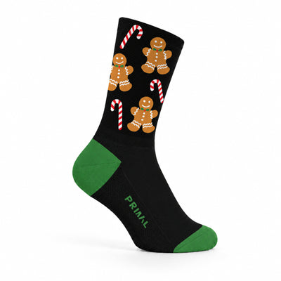Holiday Gingerbread Socks