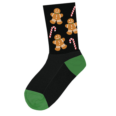 Holiday Gingerbread Socks