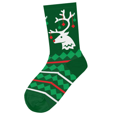 Holiday Reindeer Socks