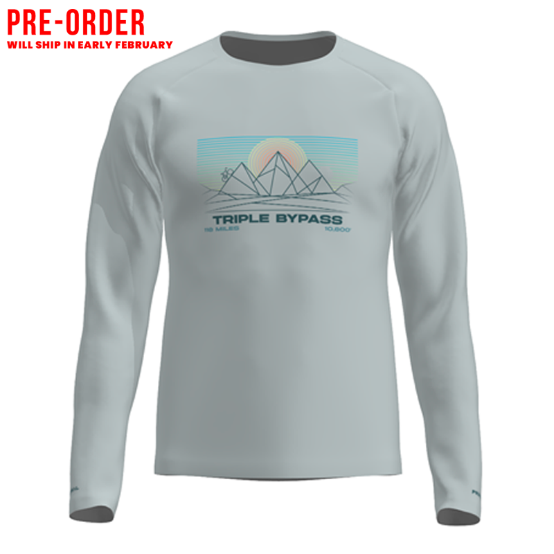 Triple Bypass 2026 Men's Long Sleeve Impel Active Shirt (Pre-order)