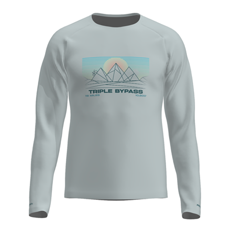 Triple Bypass 2026 Men's Long Sleeve Impel Active Shirt (Pre-order)
