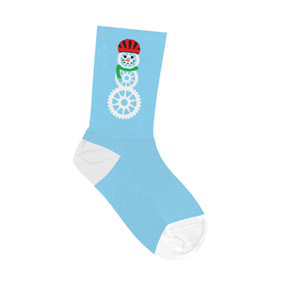 Let It Snow Man Casual Socks