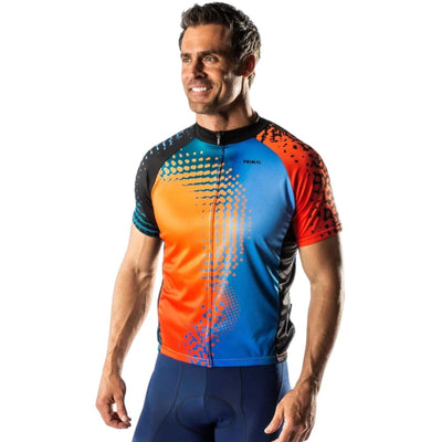 Primalwear Men's Sport Cut Jersey, Custom Cycling Jersey