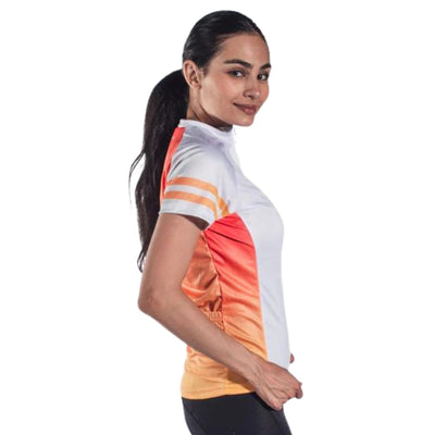 Fade Orange Women's Sport Cut Jersey