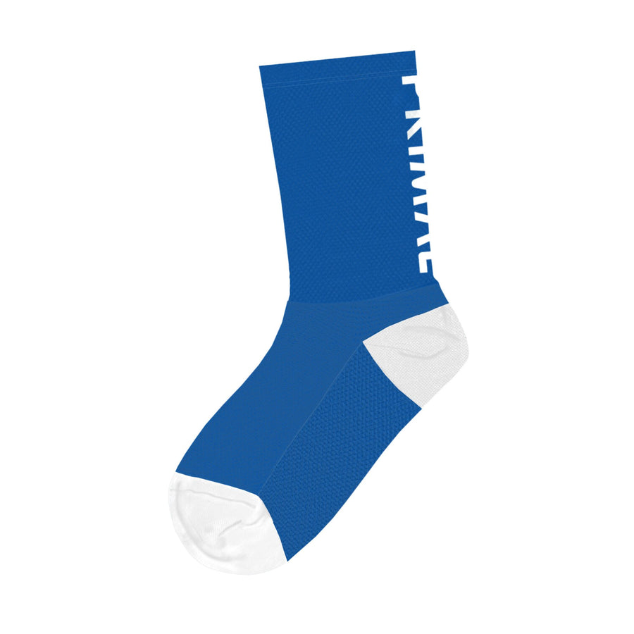 Primal Logo Neon Blue Tall Socks