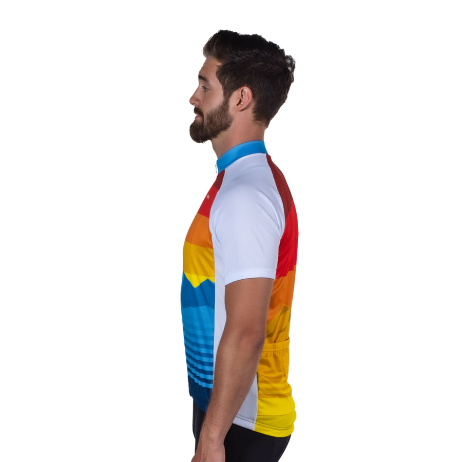 Rise & Set Men's Sport Cut Cycling Jersey