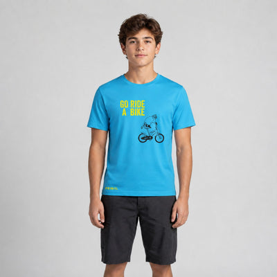 Raccoons Ride Bikes Too Youth T-Shirt