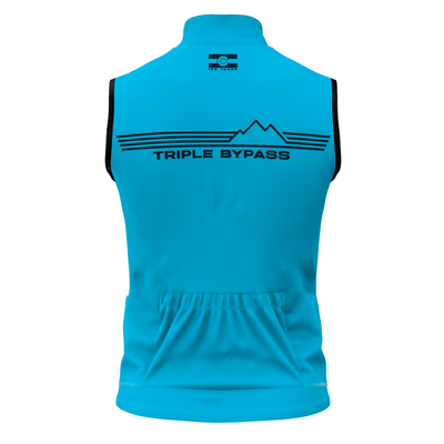 Triple Bypass 2026 Men's Race Cut Wind Vest (Pre-order)