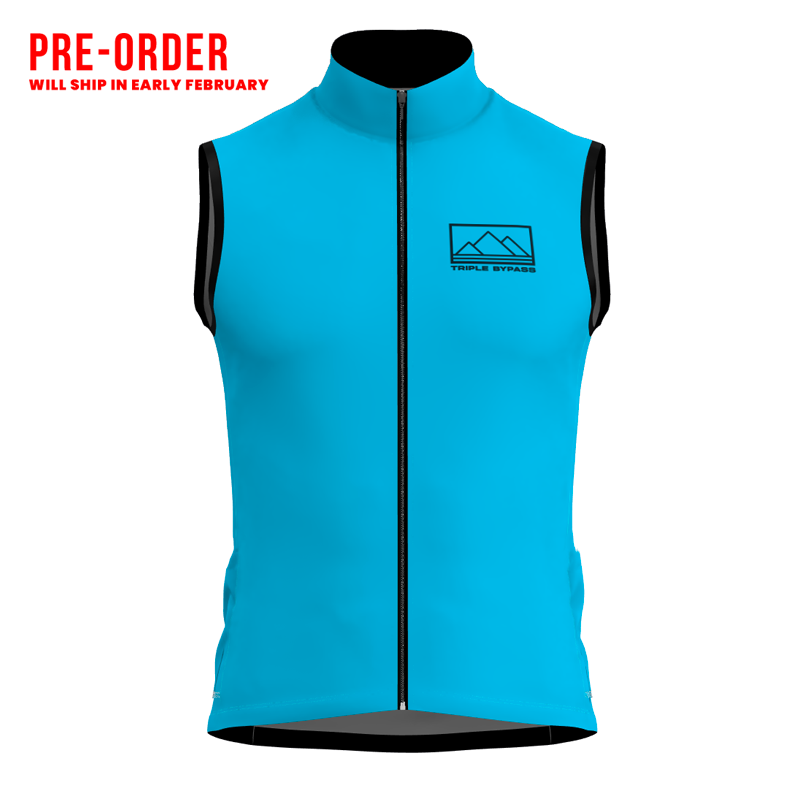 Triple Bypass 2026 Men's Race Cut Wind Vest (Pre-order)
