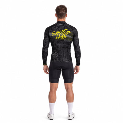 Shut Up Legs Cipher Black Men's Long Sleeve Omni Ultimate Jersey