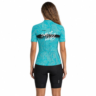 Shut Up Legs Cipher Teal Women's Omni Ultimate Jersey