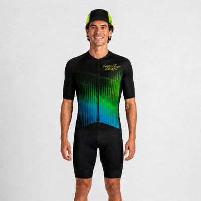 Shut Up Legs Neon Camo Cycling Cap