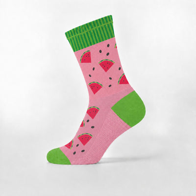 Watermelon Tall Cuff Socks