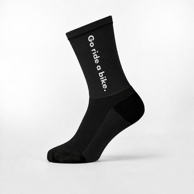 Go Ride a Bike Tall Socks