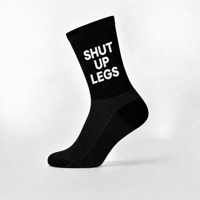 Shut Up Legs Black Socks