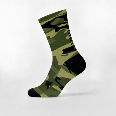 Basic Camo Green Socks