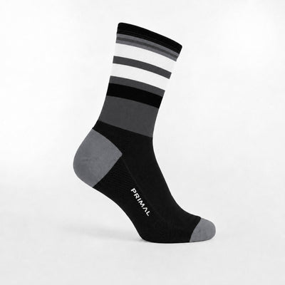 Grey Line Tall Socks