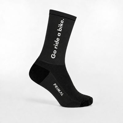 Go Ride a Bike Tall Socks