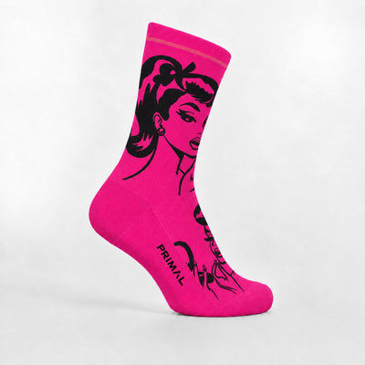 Bombshell Tall Cuff Sock