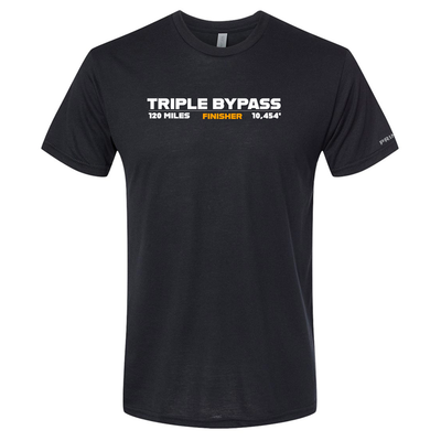 Triple Bypass 2026 FINISHER Unisex Short Sleeve T-Shirt
