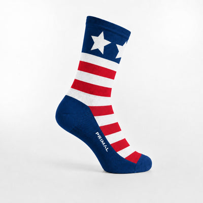 American Flag Tall Socks
