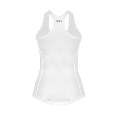 Primal White Women's Active Tank