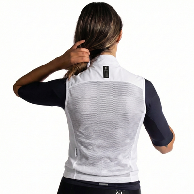 Alitios White Women's Etheros Gilet