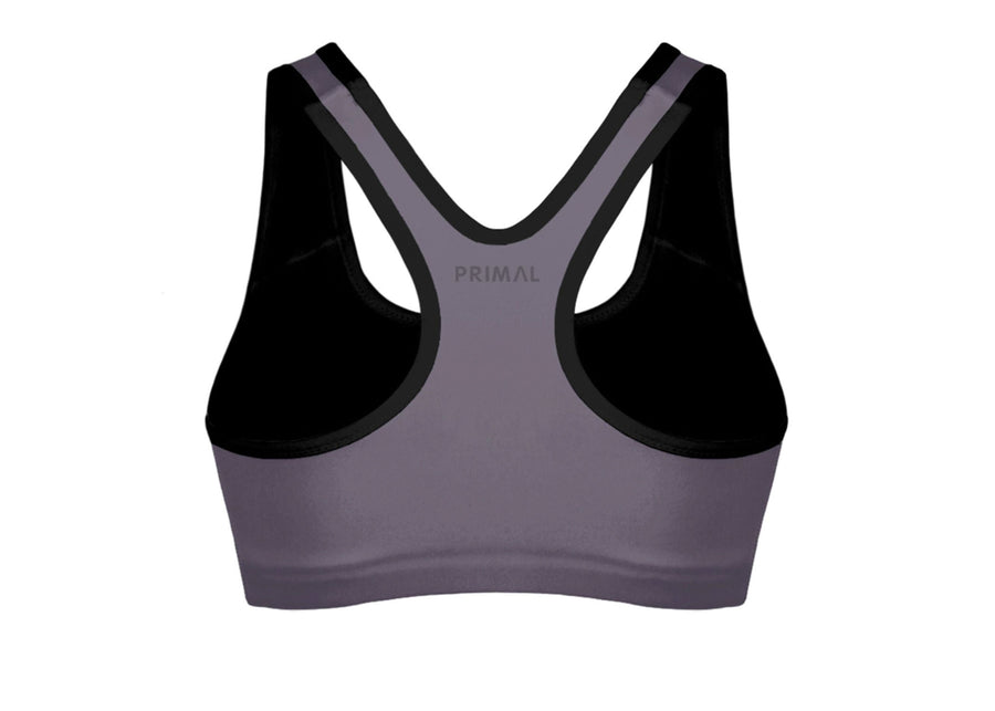 Lilac-Grey Women's Sports Bra