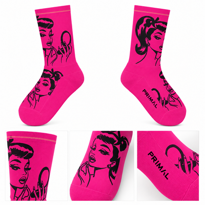 Bombshell Tall Cuff Sock primary image