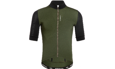 Alitios Men's Army Green/Black Vertos Jersey (Customized)