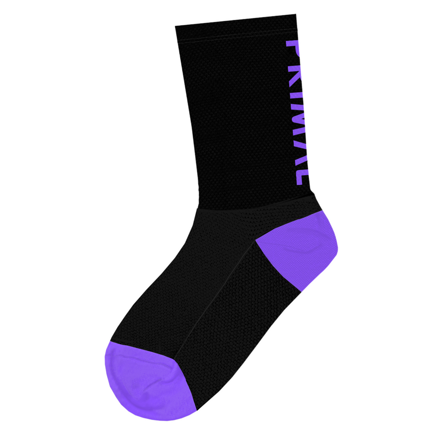 Primal Logo Purple Socks
