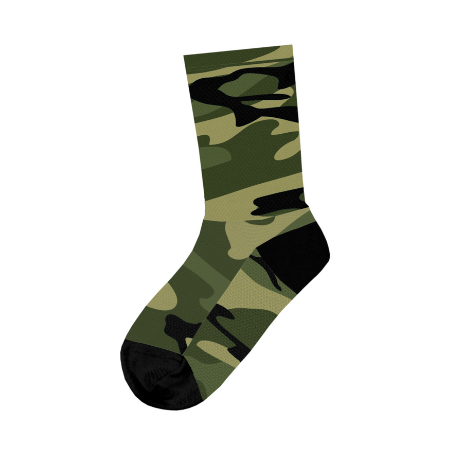 Basic Camo Green Socks