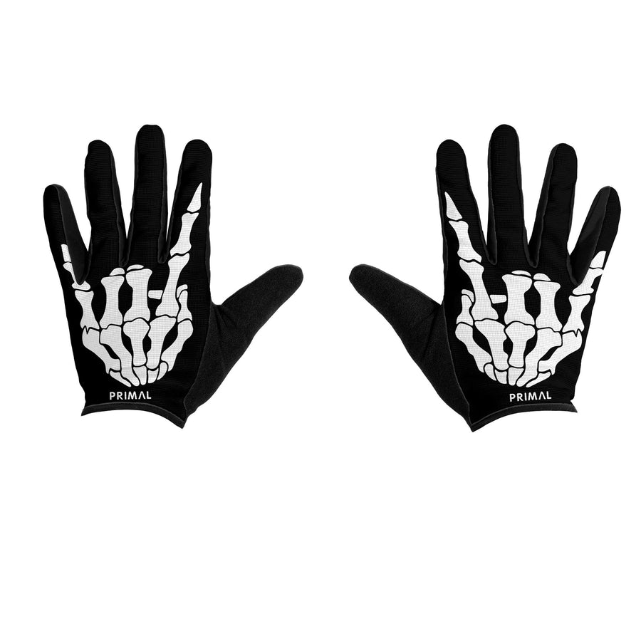 skelett handschuhe fahrrad Skeleton Long Finger Gloves