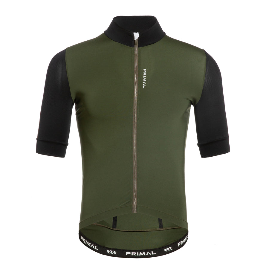 Alitios Men's Army Green/Black Vertos Jersey