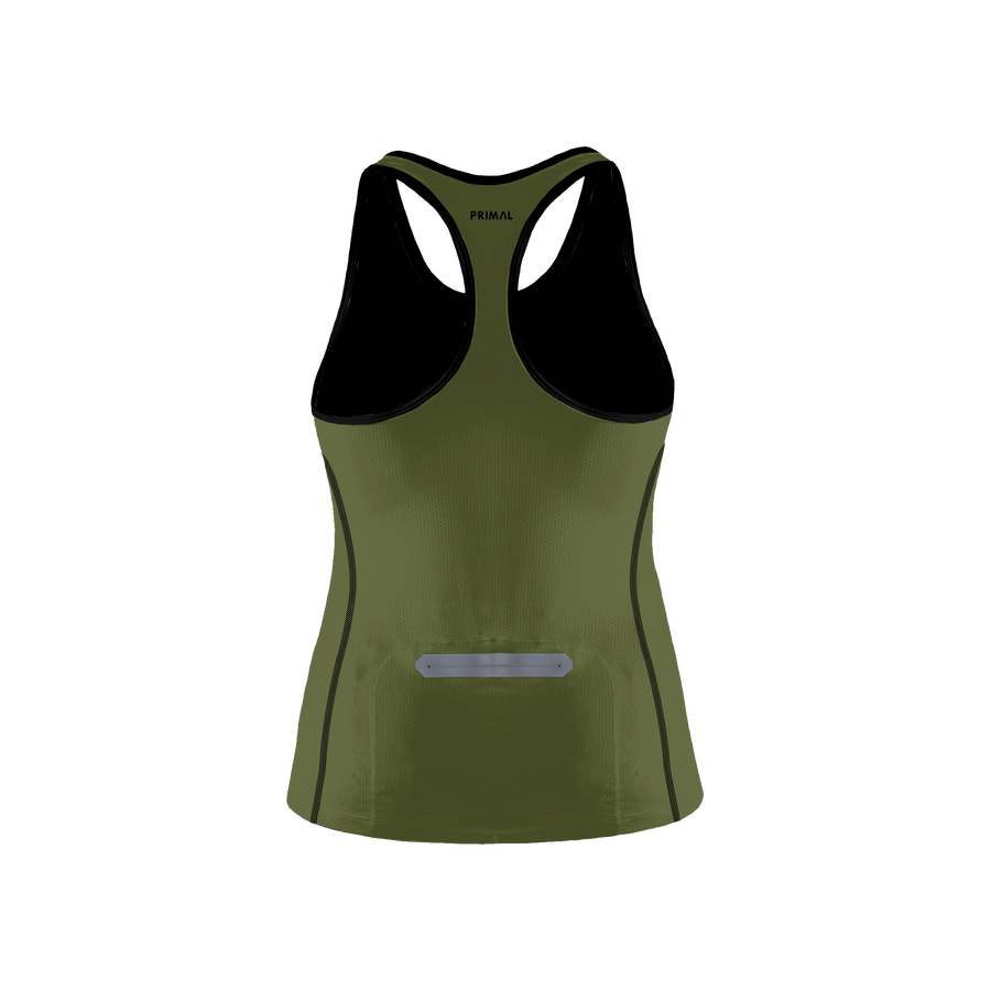 Army Green Women's Astara Tank