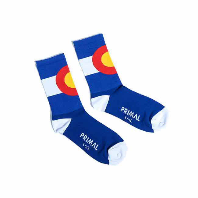 Colorado Flag Socks