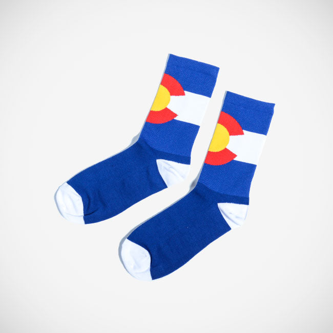 Colorado Flag Socks