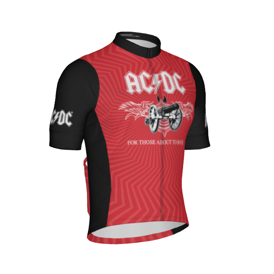 AC/DC For Those About to Rock Men's Helix Cycling Jersey