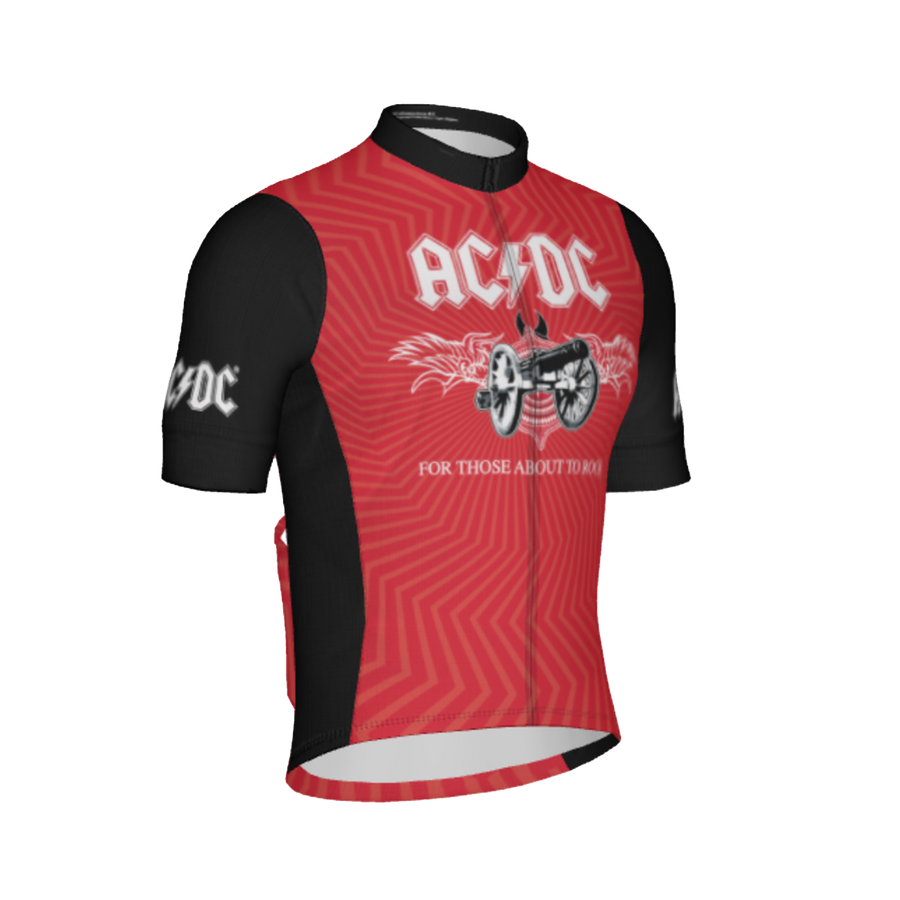 AC DC For Those About to Rock Men s Helix Cycling Jersey
