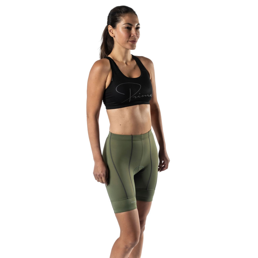 Solid Army Green Women's Prisma Short