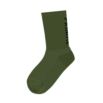 Primal Logo Army Green Tall Socks